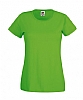 Camiseta Original Lady Fit Fruit Of The Loom - Color Verde lima